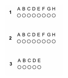 bmat answer sheet