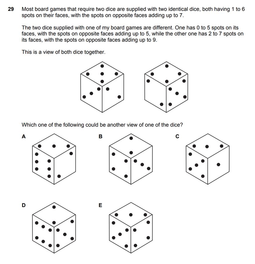 bmat section 1 problem solving